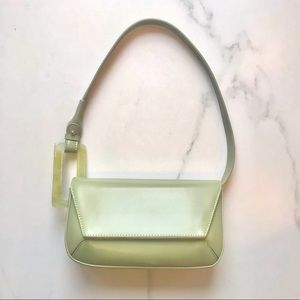 NWOT Faux Leather Baguette